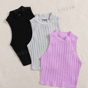 Fitted crop tanks- set of 4